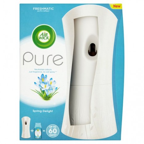 Osvěžovač vzduchu + náplň - Freshmatic - Svěží vánek - 250 ml - bílý - Air Wick