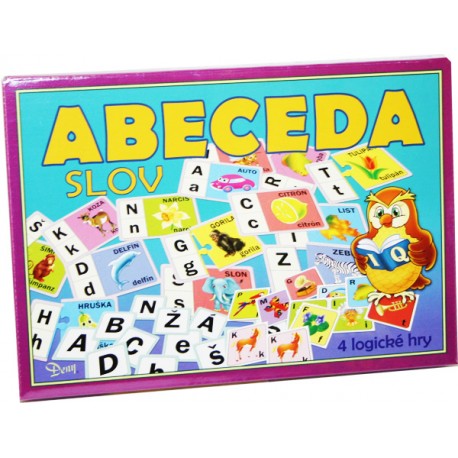 Hra desková - Abeceda slov - Rappa