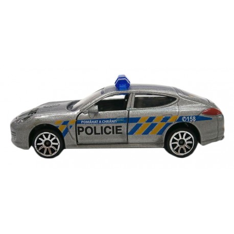 Kovové policejní auto - česká verze