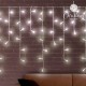 Vánoční osvětlení - bílé - 200 LED