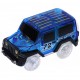 Náhradní auto ke svítící autodráze - šířka 6 cm - modré