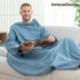 Deka s rukávy pro jednoho - modrá - InnovaGoods