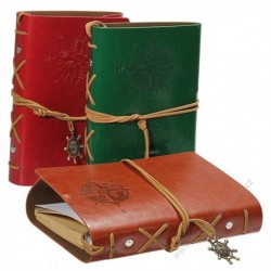 Originální cestovatelský deník v kožených deskách