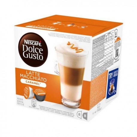 Kapsle Dolce Gusto - Latte Macchiato karamel - 16 ks - Nescafé