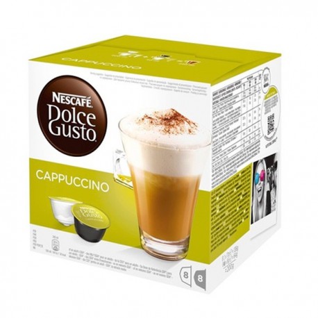 Kapsle Dolce Gusto - Cappuccino - 16 ks - Nescafé