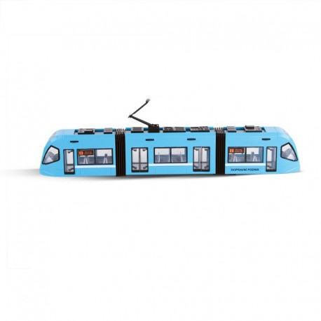 Moderní kloubová tramvaj s otevíracími dveřmi - 47 cm - Rappa