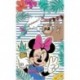 Dětský ručník - Minnie a lenochod - 50 x 30 cm - Detexpol