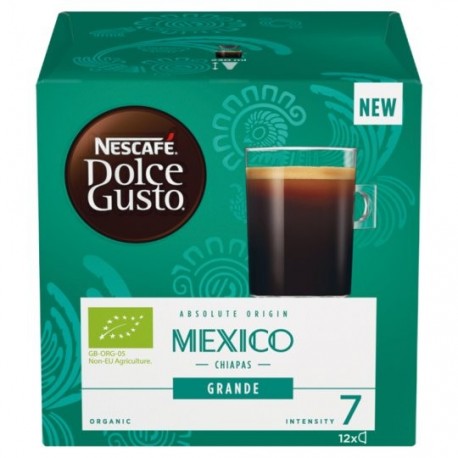 Kapsle Dolce Gusto - Mexiko - BIO - 12 ks - Nescafé