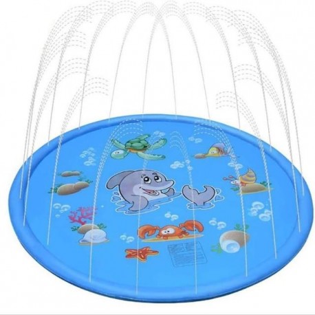 Stříkací podložka pro děti s napojením na zahradní hadici