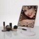 Kosmetické make-up zrcátko s LED osvětlením - bílé