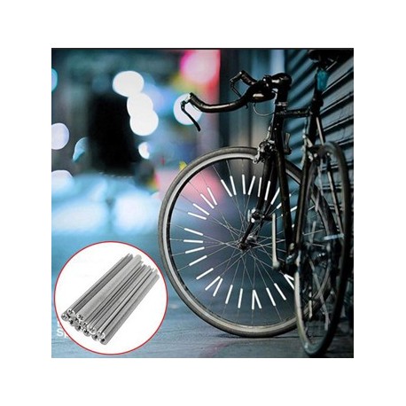 Reflexní tyčinky na kolo