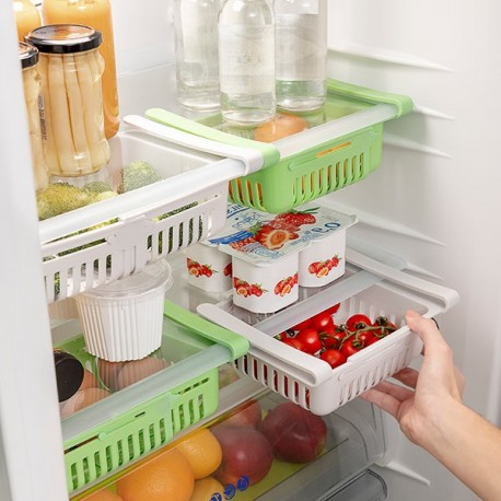 Nastavitelné organizéry do lednice Friwer - 2 ks - InnovaGoods