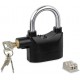 Bezpečnostní visací zámek s alarmem