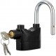 Bezpečnostní visací zámek s alarmem