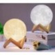 Noční lampička ve tvaru měsíce Shining Moon Light 3D - 13 cm